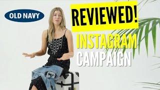 Marketing Review: Old Navy Instagram Campaign with Meghan Rienks