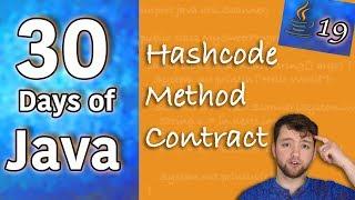 Hands-on Java - hashCode Method Contract Explained - Day 19