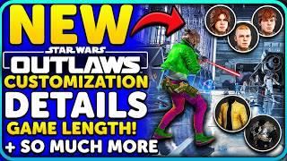 NEW Star Wars Outlaws Customization Details, Game Length + MORE!