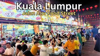 Kuala Lumpur Best Street Food Jalan Alor Food Street