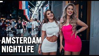  Amsterdam Summer Nightlife 2024 European Girls After Midnight