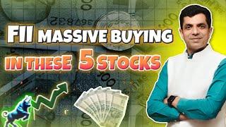 FII Massive Buying In These 5 Stocks I #rakeshbansal