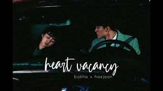 never twice: bakha + haejoon | heart vacancy