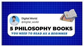 5 Best Philosophy Books for Beginners