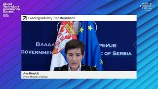 Ana Brnabić | Digitalisation In Serbia