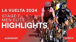 BREATHTAKING SPRINT!  | La Vuelta a España Stage 7 Highlights | Eurosport Cycling