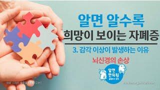 알면 알수록 희망이 보이는 자폐증 3. 감각 이상이 발생하는 이유 - 뇌신경의 손상