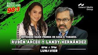 NOTICIAS CON RUBEN ARCEO Y LANDY HERNANDEZ