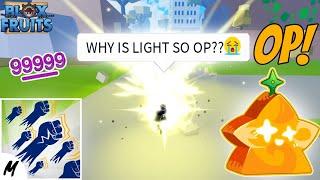 THIS INSANE 30M LIGHT ONE SHOT COMBO IS OP!!| Blox Fruit |