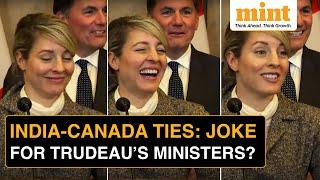 Trudeau's Ministers Face Flak For Joking, Laughing During Serious Presser On India-Canada Relations