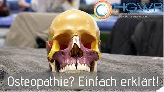 Was ist Osteopathie? - HGWR klärt auf