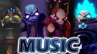 Skylanders - Kaos Final Battle Music Compilation (All Games)