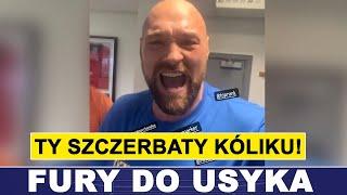 FURY JEDZIE PO USYKU I HEJTERACH