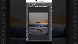 How to Create a Simple Manipulation in Just 1 minute in Photoshop #shorts
