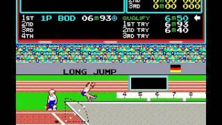 Arcade Game: Track & Field (1983 Konami)