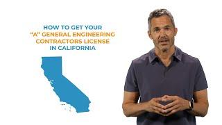 How To Get General Engineering Contractors License (Class A)