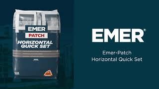 Emer-Patch Horizontal Quick Set