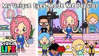 My Unique Eyes Made Me Popular | Toca Love Story | Toca Boca Life World | Toca Animation