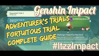 Adventurers Trials Event | Fortuitous Trial Complete Guide | Genshin Impact