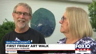 First Friday Art Walk in Fairhope attracts people near and far