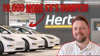 Hertz DUMP Further 10,000 EV's To Buy PETROL CARS