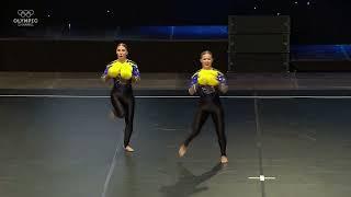 2024 ICU Europeans Senior Pom Doubles  - Team Ukraine