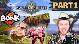 My First Time Playing Monster Hunter EVER  Let's Play Monster Hunter World Pt. 1 (Road to MH Wilds)