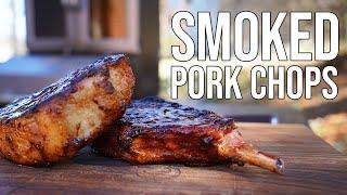 Best Pork Chops Recipe! How to Smoke Pork Chops on the Pit Boss Platinum Lockhart