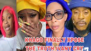 Sadly Ivany crying  as she found out this  khago cheat on his wife listen this he hate women so bad