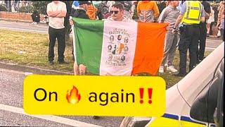 Coolock ,after a peaceful protest ‼️#live #ireland #dublin #viral