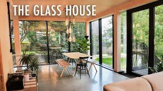 Minimalist Scandi Glass House - Full Airbnb Tour