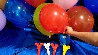 INFLATING POPPING LOTS OF FUN BALLOONS!!!