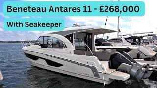 Boat Tour - 2023 Beneteau Antares 11 Outboard - £268,000 With Seakeeper