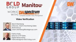 February 16, 2023 Works with DW Spectrum IPVMS Webinar Recording: Bold Manitou