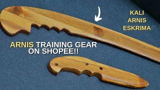 Arnis Training Gear you can buy on Shopee
