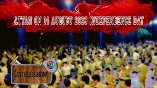 Attan on at cadet college razmak on 14 August independence day 2k23|full video|ccr