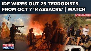 IDF Wipes Out 25 Hamas Terrorists From Oct 7 Onslaught| Big Win For Netanyahu Forces Amid Gaza Ops?
