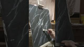 Венецианская штукатурка. Имитация Мрамора #декорстен #дизайн