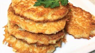 Самые вкусные ДРАНИКИ из картошки деруны! Все СЕКРЕТЫ приготовления  Potato pancakes!