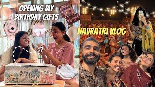 Opening my birthday gifts️🫰Navratri vlogMumbai event vlog️||Yashasvi Rajpoot||