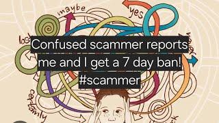 Confused romance scammer gets me banned for 7 days! Do Better, FB!!