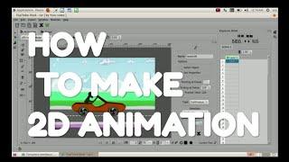 SIMPLE WAY TO MAKE  2D ANIMATION IN UBUNTU USING TUPI TUBE DESK