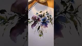 watercolour florals 