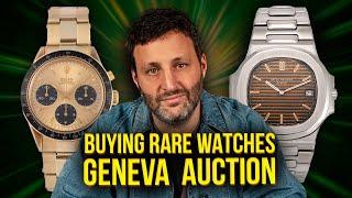 Bidding On Rare Vintage Watches | Geneva Auction Week