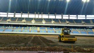 UPDATE TERBARU‼️RUMPUT DIGANTI TOTAL DAN LAMPU DI BUAT LED,UPDATE STADION PALARAN