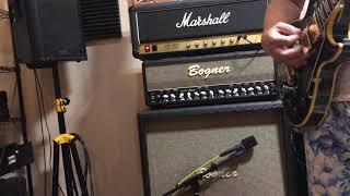 Marshall JCM800 low gain input power tube clipping