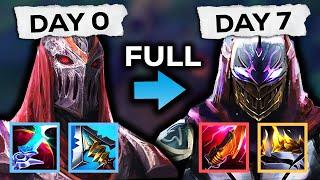 I Played FULL LETHALITY ZED For 7 Days To Prove A Point