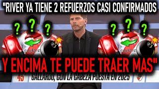 VIGNOLO y los 2 NUEVOS REFUERZOS casi CONFIRMADOS de RIVER PLATE + El Mercado de Pases que se Viene