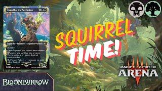 SQUIRREL TIME!! | Camellia, The Seedmiser | MTG Arena | Brawl | Bloomburrow