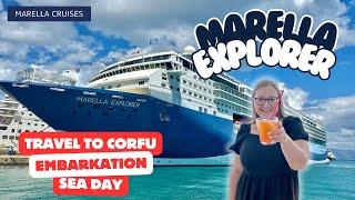 Marella Explorer  | Travel to Corfu | Embarkation | Sea Day Cruise Vlog 1